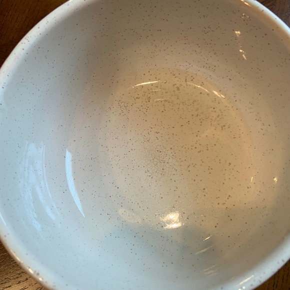 Vintage Grespots Digoin France Cow Print Large Fondue Pot - Picture 4 of 13